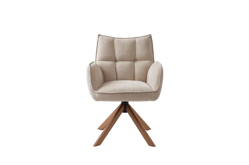 Sonu Karmstol - Linnebeige - Möbler - Fåtölj & stolar - Matstol & köksstol