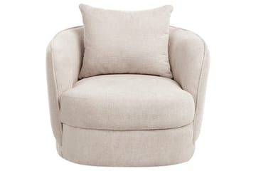 Svängbar fåtölj Andalen - Beige - Möbler - Fåtölj & stolar - Fåtölj