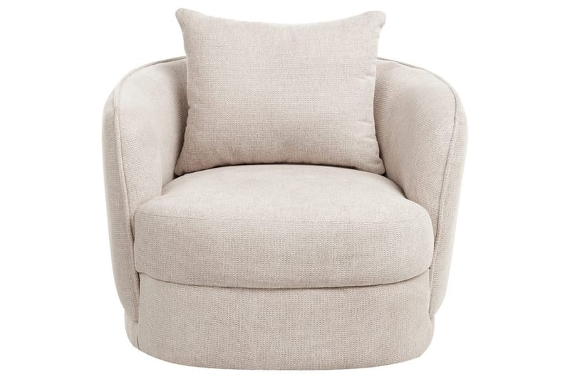 Svängbar fåtölj Andalen - Beige - Möbler - Fåtölj & stolar - Fåtölj