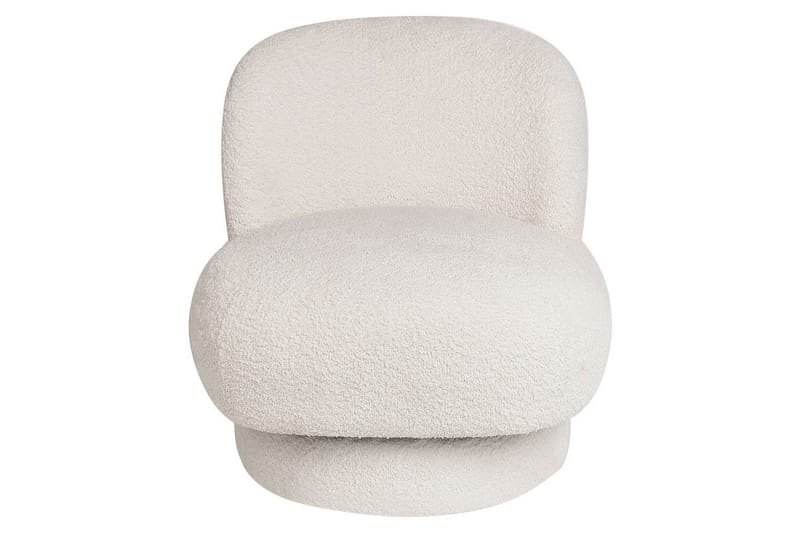 Svängbar fåtölj Aylo - Vit - Möbler - Fåtölj & stolar - Fåtölj