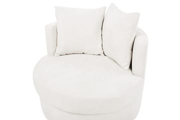 Svängbar fåtölj Dalby - Beige - Möbler - Fåtölj & stolar - Fåtölj