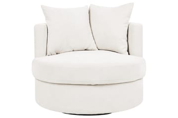 Svängbar fåtölj Dalby - Beige - Möbler - Fåtölj & stolar - Fåtölj