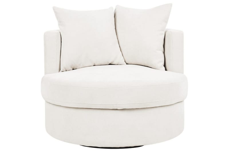 Svängbar fåtölj Dalby - Beige - Möbler - Fåtölj & stolar - Fåtölj