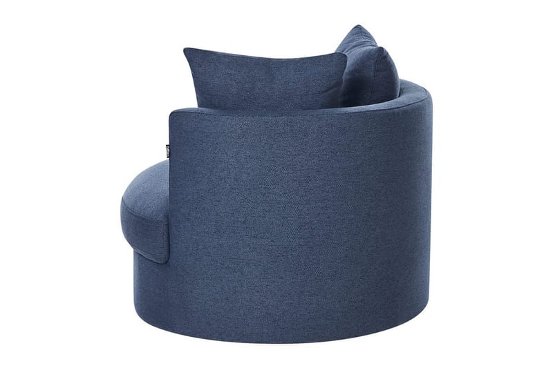 Svängbar fåtölj Dalby - Blå - Möbler - Fåtölj & stolar - Fåtölj