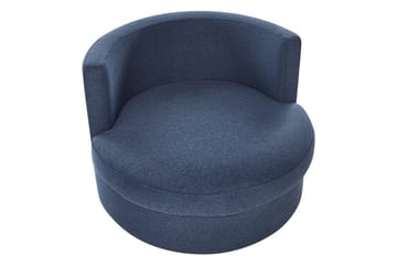 Svängbar fåtölj Dalby - Blå - Möbler - Fåtölj & stolar - Fåtölj