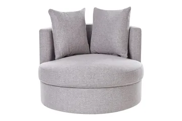 Svängbar fåtölj Dalby - Grå - Möbler - Fåtölj & stolar - Fåtölj