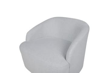 Svängbar fåtölj Lavik - Grå, guld - Möbler - Fåtölj & stolar - Fåtölj