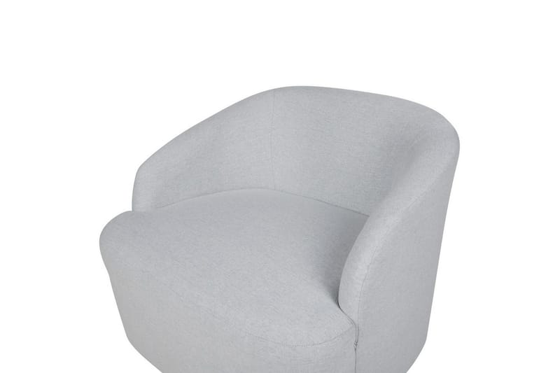 Svängbar fåt ölj Lavik - Grå, guld - Möbler - Fåtölj & stolar - Fåtölj