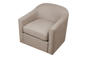 Svängbar fåtölj Magnor - Beige, svart - Möbler - Fåtölj & stolar - Fåtölj