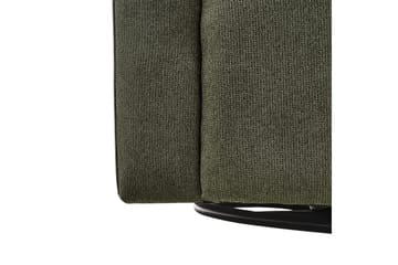 Svängbar fåtölj Magnor - Grön, Svart - Möbler - Fåtölj & stolar - Fåtölj