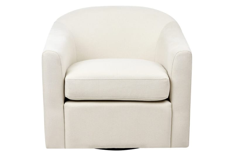 Svängbar fåtölj Magnor - Ljusbeige, svart - Möbler - Fåtölj & stolar - Fåtölj