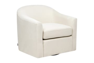 Svängbar fåtölj Magnor - Ljusbeige, svart - Möbler - Fåtölj & stolar - Fåtölj