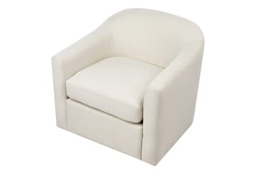 Svängbar fåtölj Magnor - Ljusbeige, svart - Möbler - Fåtölj & stolar - Fåtölj