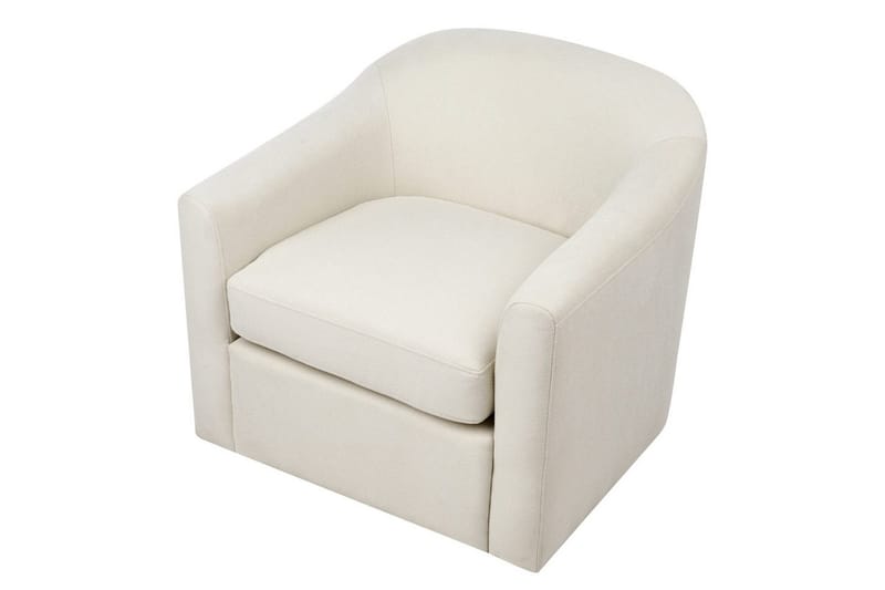 Svängbar fåtölj Magnor - Ljusbeige, svart - Möbler - Fåtölj & stolar - Fåtölj