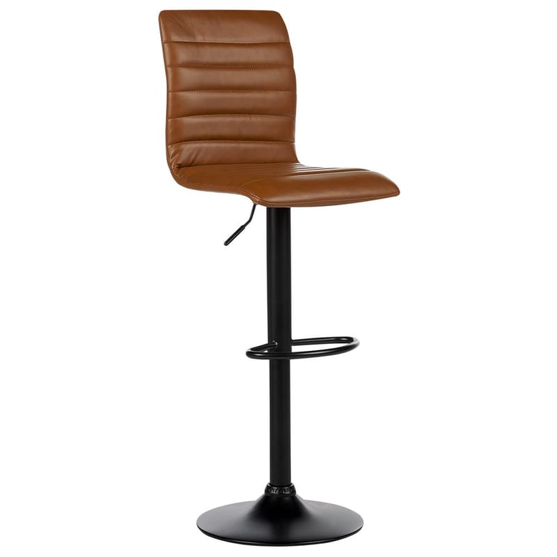 Svängbar pall Lucerne 2-pack - Brun, Svart - Möbler - Fåtölj & stolar - Barstol & barpall