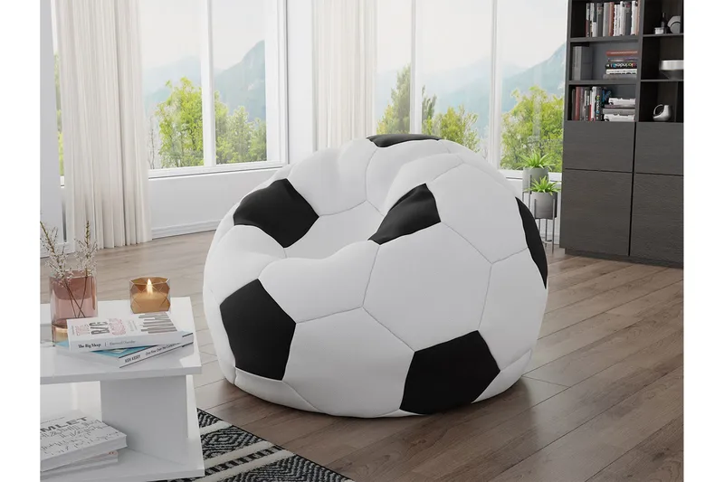 Svalliden Sittsäck 95 cm - Vit/Svart - Möbler - Fåtölj & stolar - Sittsäck & saccosäck
