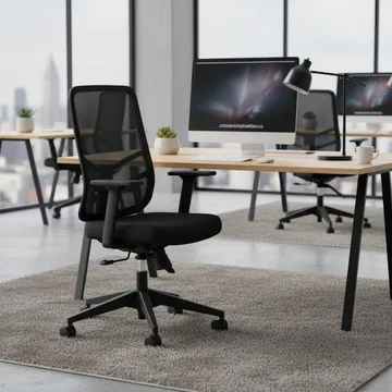 Sylricus Kontorsstol - Svart - Möbler - Fåtölj & stolar - Kontorsstol & skrivbordsstol