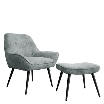 Sylvar Fåtölj - Grå - Möbler - Fåtölj & stolar - Fåtölj