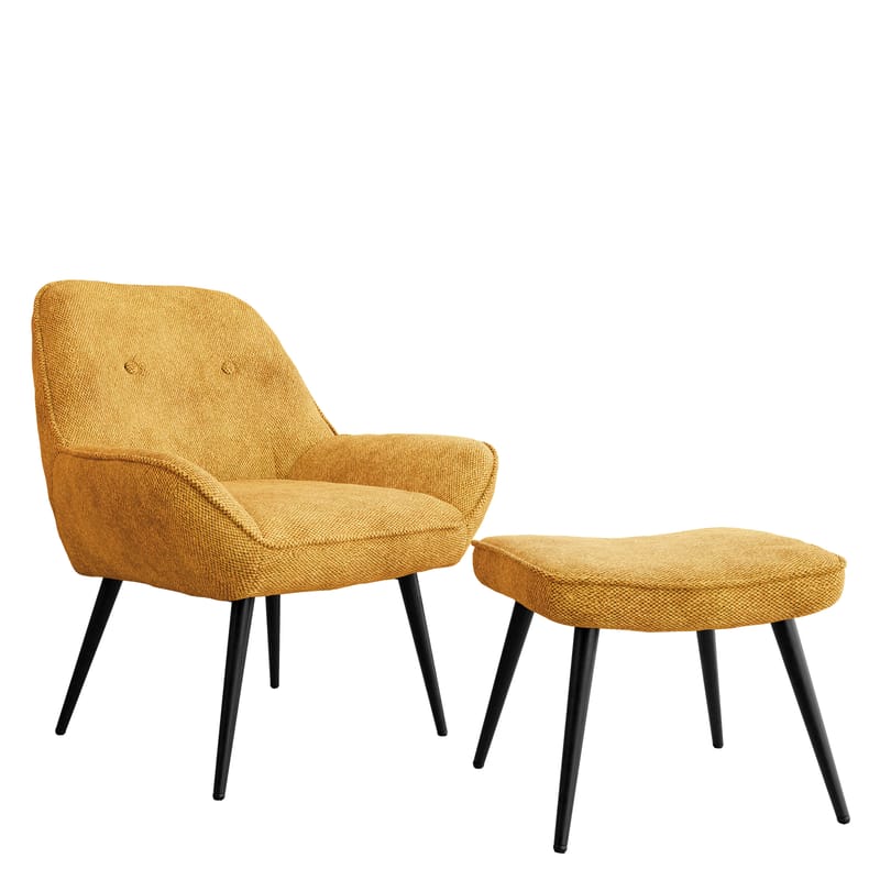 Sylvar Fåtölj - Gul - Möbler - Fåtölj & stolar - Fåtölj