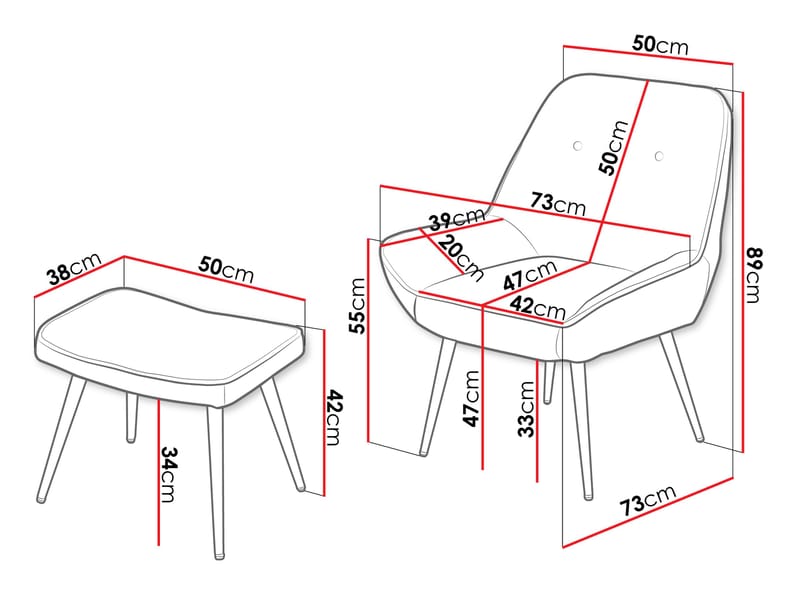 Sylvar Fåtölj - Gul - Möbler - Fåtölj & stolar - Fåtölj