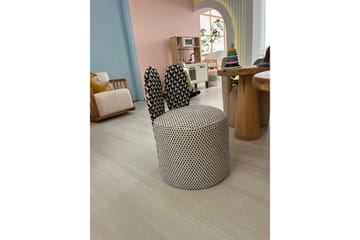 Tavsan Fåtölj - Svart/Vit - Möbler - Barnmöbler - Barnstol - Barnfåtölj