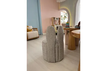 Tavsan Fåtölj - Svart/Vit - Möbler - Barnmöbler - Barnstol - Barnfåtölj