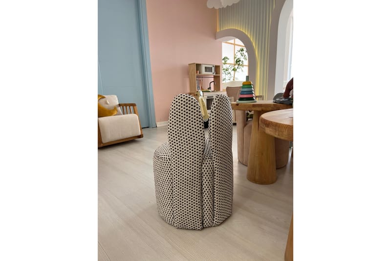 Tavsan Fåtölj - Svart/Vit - Möbler - Barnmöbler - Barnstol - Barnfåtölj