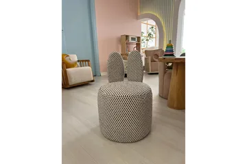 Tavsan Fåtölj - Svart/Vit - Möbler - Barnmöbler - Barnstol - Barnfåtölj