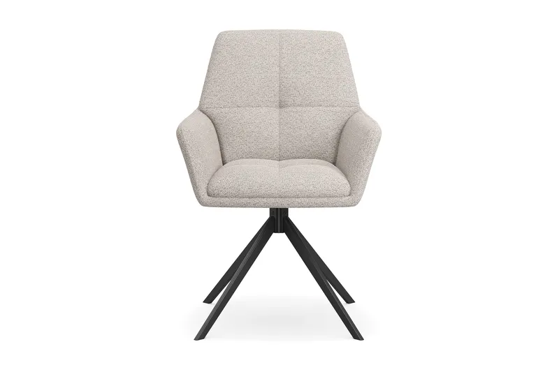 Torsby Snurrstol - Mörkbeige - Möbler - Fåtölj & stolar - Matstol & köksstol