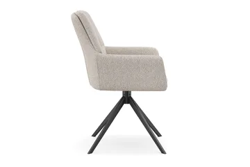 Torsby Snurrstol - Mörkbeige - Möbler - Fåtölj & stolar - Matstol & köksstol