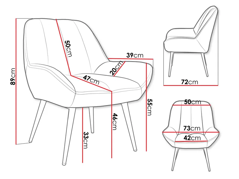 Torvas Fåtölj - Beige - Möbler - Fåtölj & stolar - Fåtölj