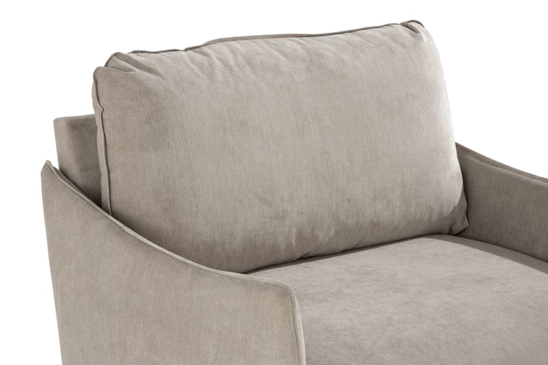 Trend Lyx Fåtölj - Beige/Svart - Möbler - Fåtölj & stolar - Fåtölj