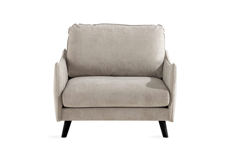 Trend Lyx Fåtölj - Beige/Svart - Möbler - Fåtölj & stolar - Fåtölj