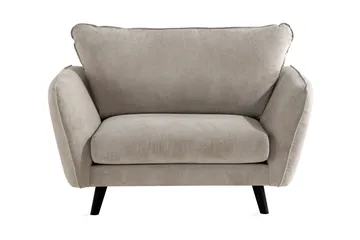Trend Lyx Fåtölj - Beige/Svart - Möbler - Fåtölj & stolar - Fåtölj