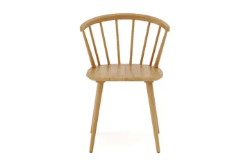 Tyrö Karmstol & matstol i massiv trä - Brun ek - Möbler - Fåtölj & stolar - Matstol & köksstol