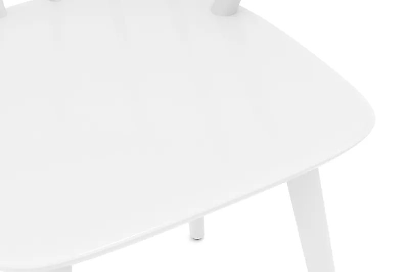 Tyrö Karmstol & matstol i massiv trä - Vit - Möbler - Fåtölj & stolar - Matstol & köksstol