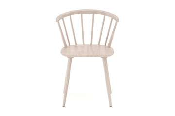 Tyrö Karmstol & matstol i massiv trä - Whitewash - Möbler - Fåtölj & stolar - Matstol & köksstol