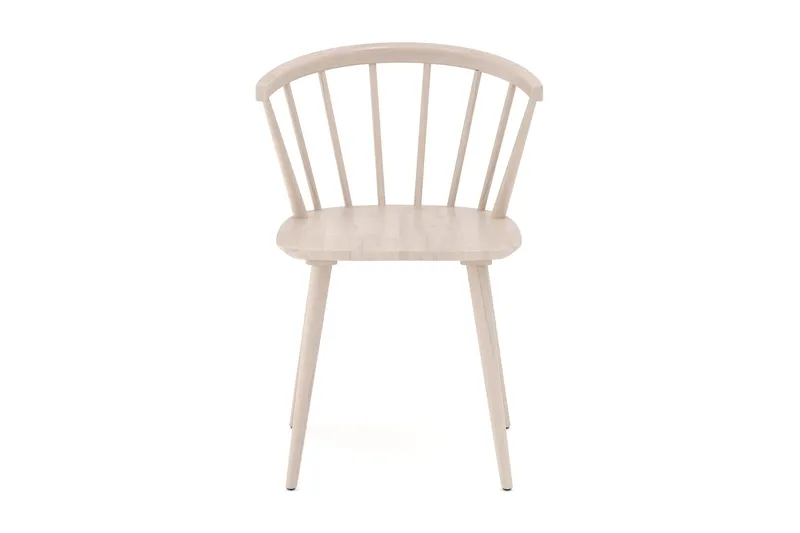Tyrö Karmstol & matstol i massiv trä - Whitewash - Möbler - Fåtölj & stolar - Matstol & köksstol