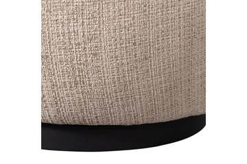 Ullig Modern Rund Snurrfåtölj i Chenille - Beige - Möbler - Fåtölj & stolar - Fåtölj