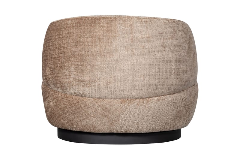 Ullig Modern Rund Snurrfåtölj i Chenille - Beige - Möbler - Fåtölj & stolar - Fåtölj