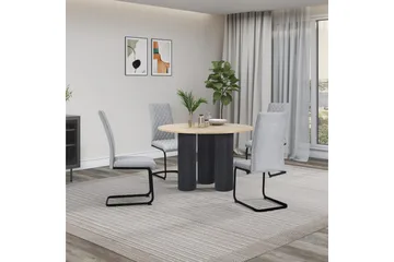 Valbourg Matstol - Grå - Möbler - Fåtölj & stolar - Matstol & köksstol