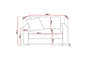 Valencia Extra Djup Fåtölj i Chenille - Beige - Möbler - Fåtölj & stolar - Fåtölj