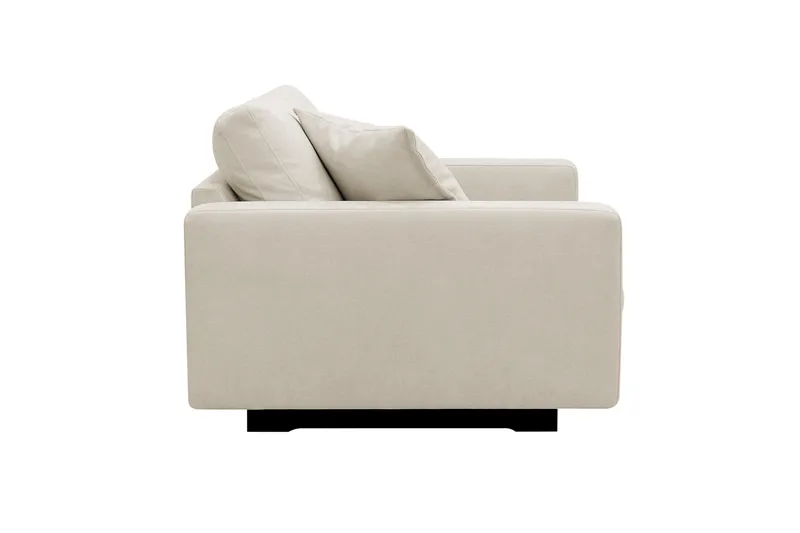 Valencia Extra Djup Fåtölj i Chenille - Beige - Möbler - Fåtölj & stolar - Fåtölj