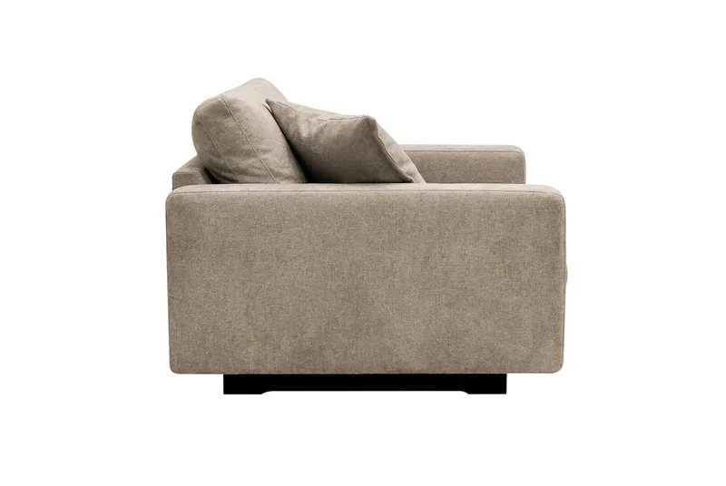 Valencia Extra Djup Fåtölj i Chenille - Brun - Möbler - Fåtölj & stolar - Fåtölj