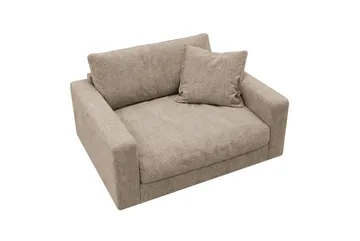 Valencia Extra Djup Fåtölj i Chenille - Brun - Möbler - Fåtölj & stolar - Fåtölj