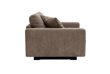 Valencia Extra Djup Fåtölj i Chenille - Mörkbrun - Möbler - Fåtölj & stolar - Fåtölj