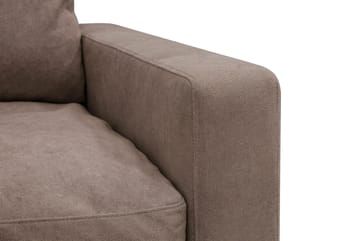 Valencia Extra Djup Fåtölj i Chenille - Mörkbrun - Möbler - Fåtölj & stolar - Fåtölj