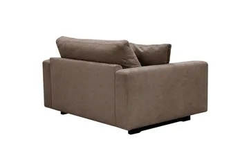 Valencia Extra Djup Fåtölj i Chenille - Mörkbrun - Möbler - Fåtölj & stolar - Fåtölj