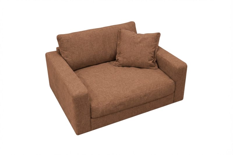 Valencia Extra Djup Fåtölj i Chenille - Rostbrun - Möbler - Fåtölj & stolar - Fåtölj