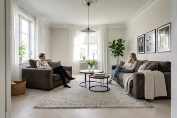 Valencia Extra Djup Fåtölj - Mörkgrå - Möbler - Fåtölj & stolar - Fåtölj